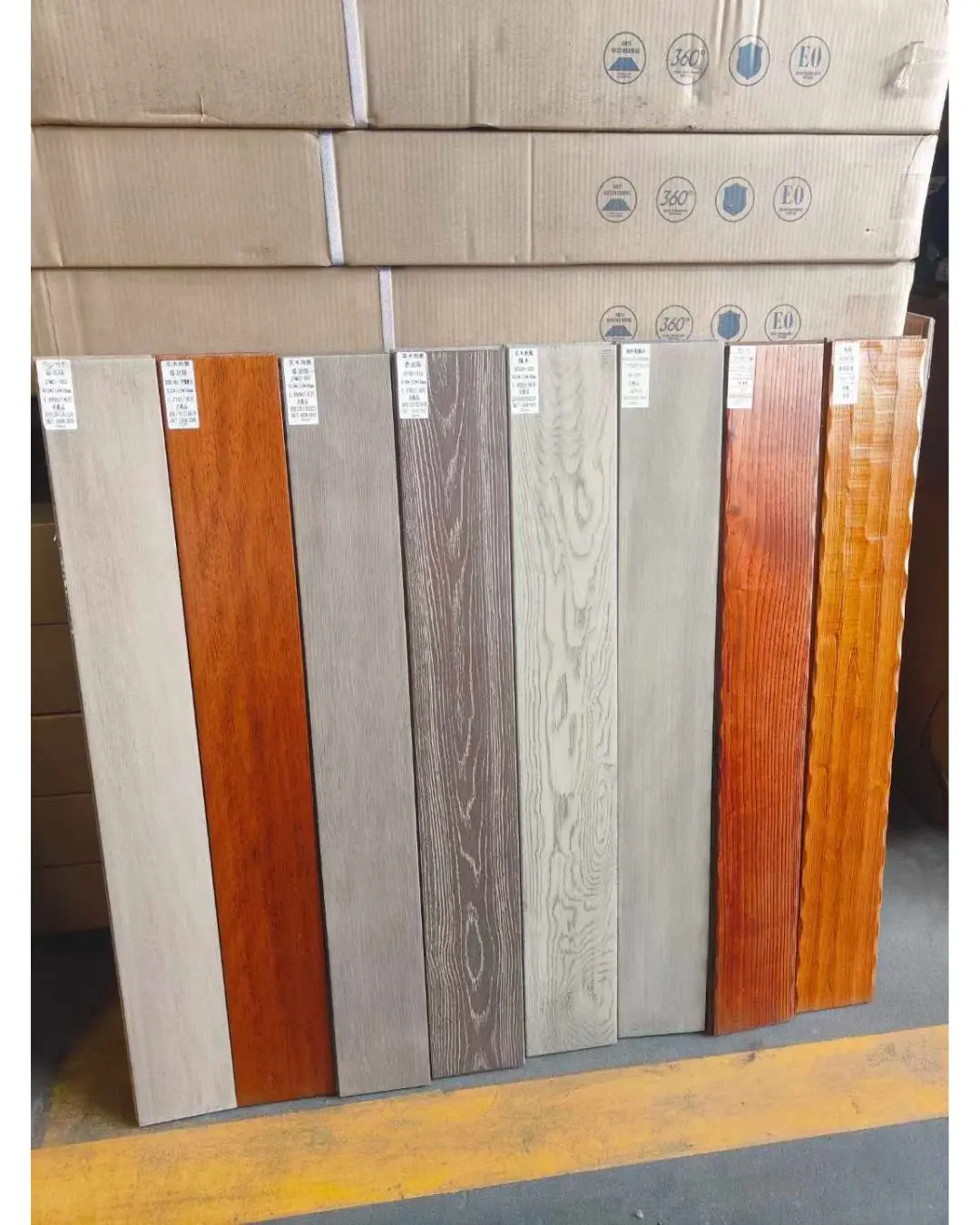 Quality Timber Flooring Sourced from China: Diverse Options and Competitive Pricing amples of timber flooring showcasing various colors and finishes for hardwood and engineered wood options.